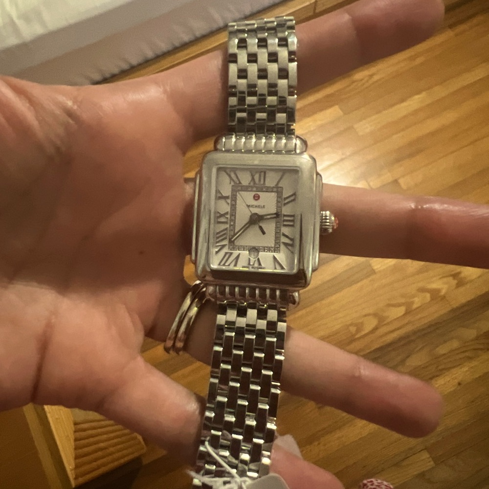 Michele Deco Madison diamond Watch brand new with tags!
